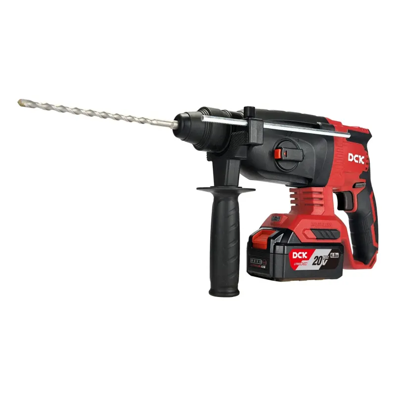 Akumuliatorinis bešepetėlinis perforatorius SDS+ 2,8J 20V, KDZC04-24FK, DCK ,2x5,0Ah akumuliatorius, įkroviklis,