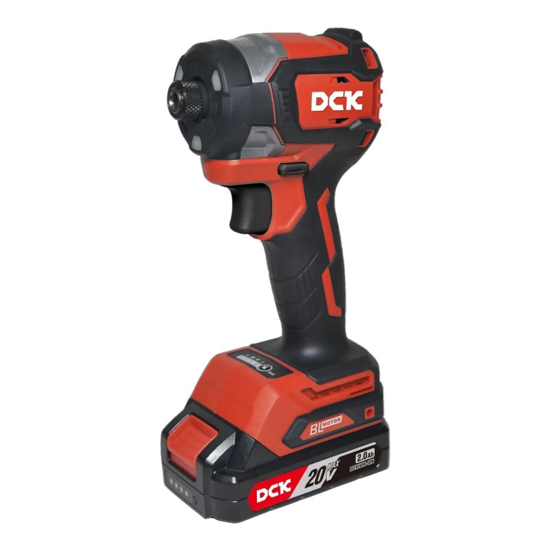 Bezvada bezsuku triecienskrūvgriezis 20V, KDPL208Z, DCK ,bez akumulatora un lādētāja,