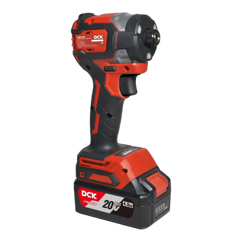 Bezvada bezsuku triecienskrūvgriezis 20V, KDPL208Z, DCK ,bez akumulatora un lādētāja,