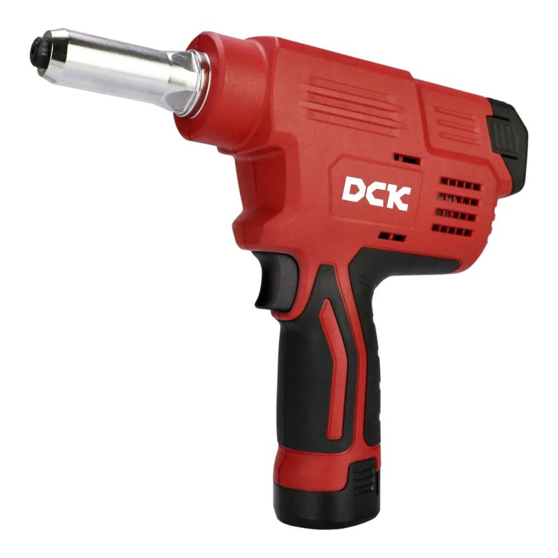 Bezvada kniedēšanas pistole 12V, KDPM50EK, DCK ,2×2.0Ah akumulatori, lādētājs,