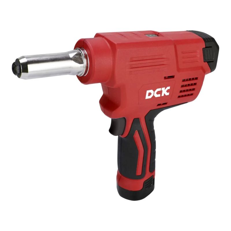 Bezvada kniedēšanas pistole 12V, KDPM50EK, DCK ,2×2.0Ah akumulatori, lādētājs,