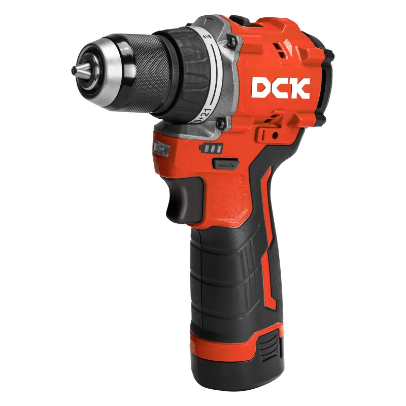 Akumuliatorinis bešepetėlinis suktukas 12V, KDJZ1250EK, DCK ,2x2,0Ah akumuliatorius, įkroviklis,