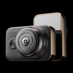 MZDF013 Metz Camerist Shaver, Titanium Gold.