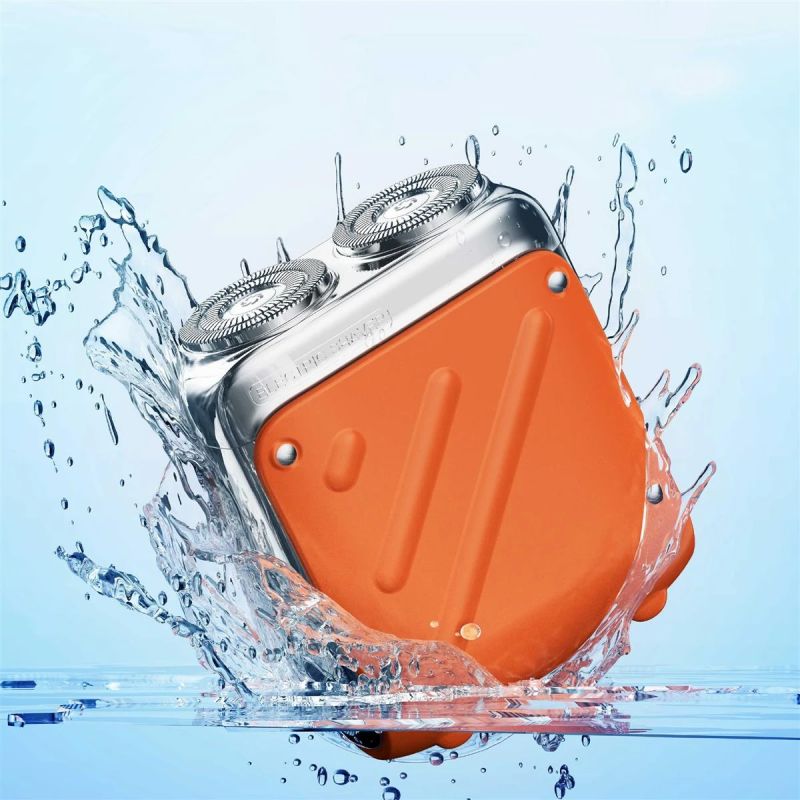 MZXZ021 Metz Traveller Shaver, Orange.