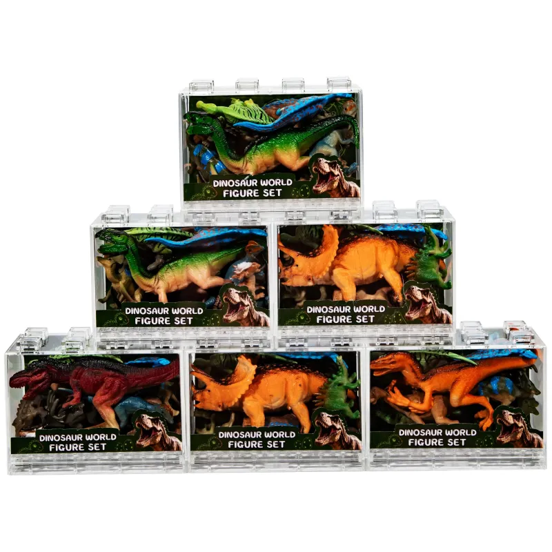 Фигурки игрушечных динозавров, 9,5 см