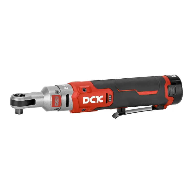 Akumuliatorinis bešepetėlinis terkšlinis veržliasukis 47 Nm. 3-8, 12V, KDPB05-10EK, DCK ,2x2,0Ah akumuliatorius, įkroviklis,