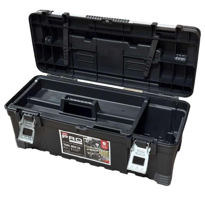 Instrumentu kaste Keter MasterPro 66x29x27cm