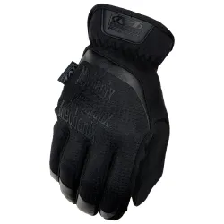Cimdi Mechanix FastFit melni, XL izmērs. Rota aproce, 0,6 mm mākslīgā āda, TrekDry, skārienekrāna tehnoloģija