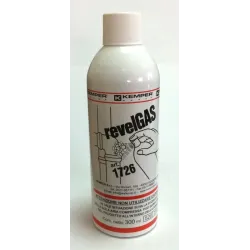 Gas leak detection spray