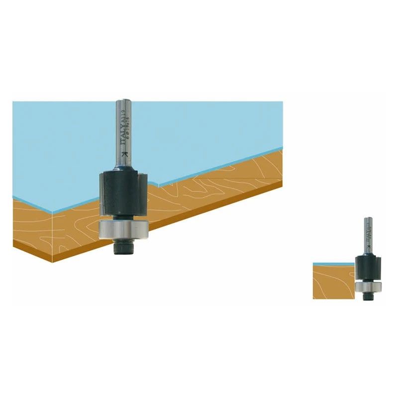 HW Kopējošās frēzes ar gulti lejā S 8 D-19x25 Z 2