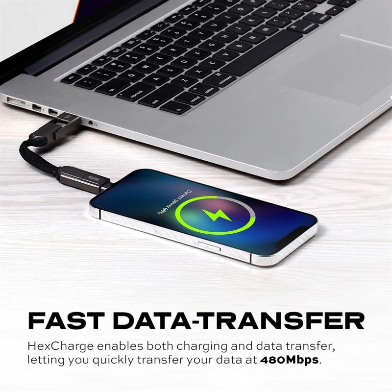 STATIK HexCharge Cable, Black