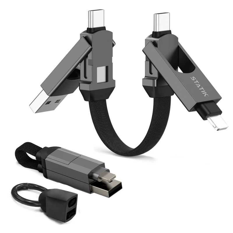 STATIK HexCharge Cable, Black