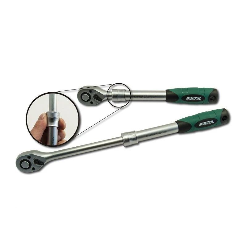 Teleskopinė terkšlė 300-445 mm 1-2'