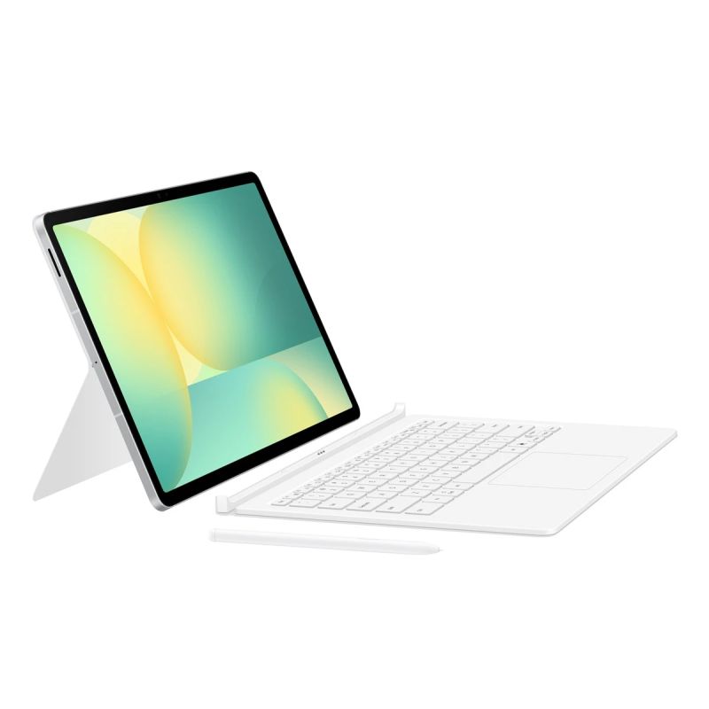 DX625UW Book Cover Keyboard -AI Key Samsung Galaxy Tab S10 FE+, White