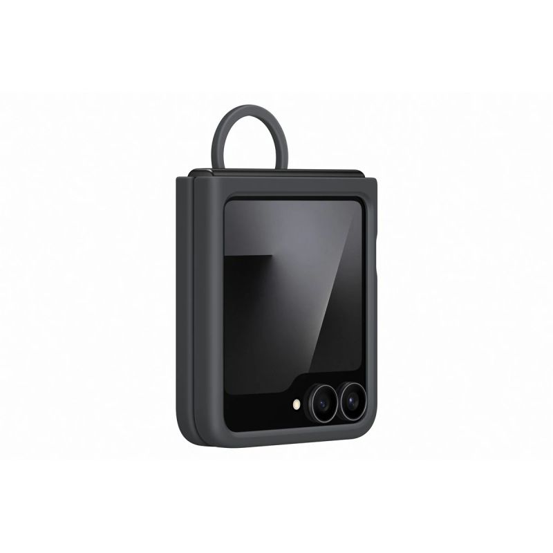 PF741TBEGWW Silicone Case Samsung Galaxy Flip7 FE, Black