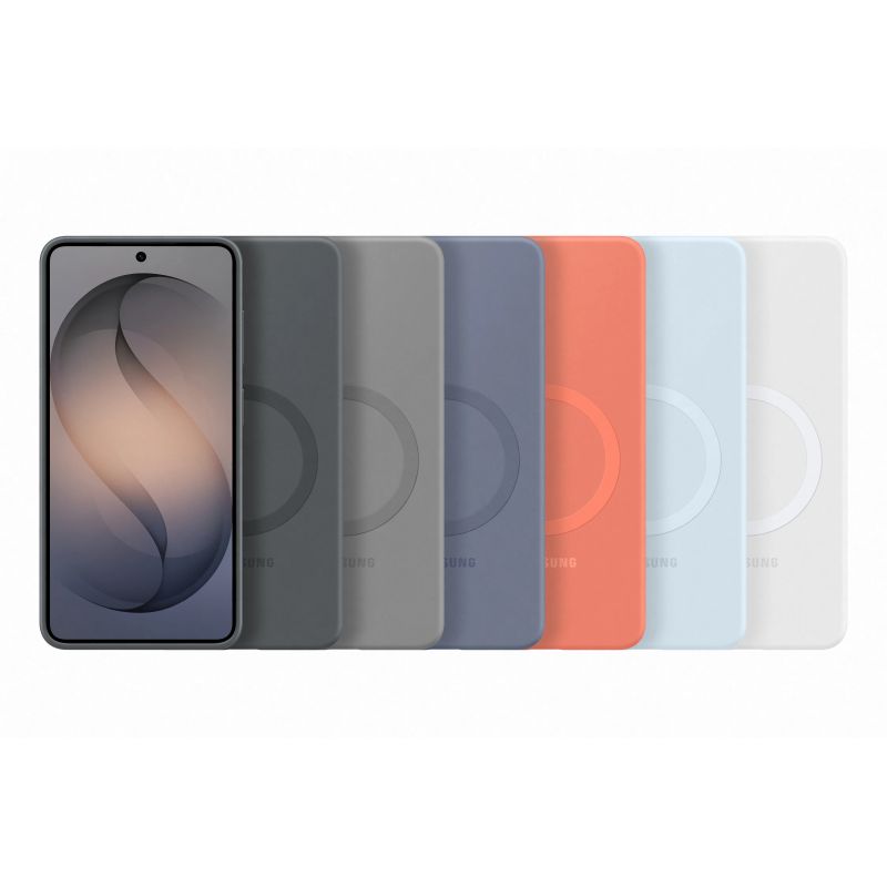 ES942CJ Silicone Magnet Case Samsung Galaxy S26, Gray