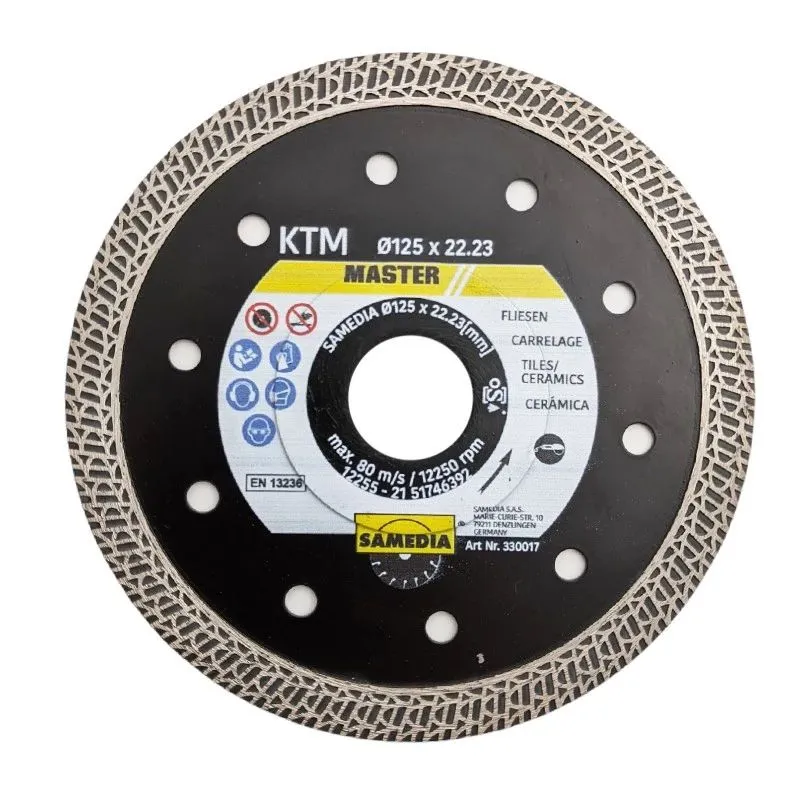Dimanta disks „SAMEDIA KTM 125x22,2-1,4 mm