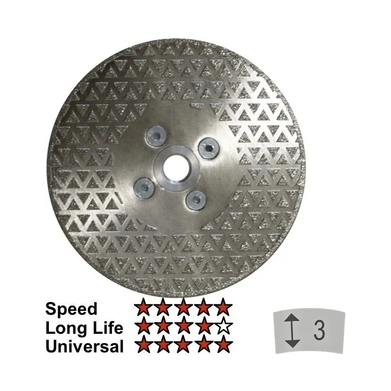 Galvanizēts disks SAMEDIA UGM 125xM14