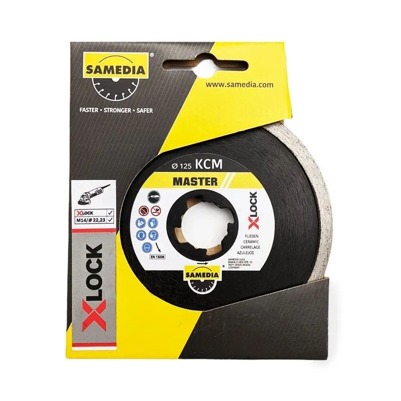Dim. dis. „SAMEDIA KCM 125x22,23 X-Lock