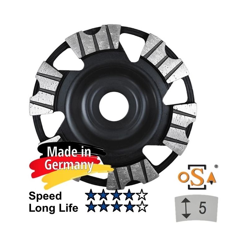 Diam. grind.cup Samedia UBX 125x22