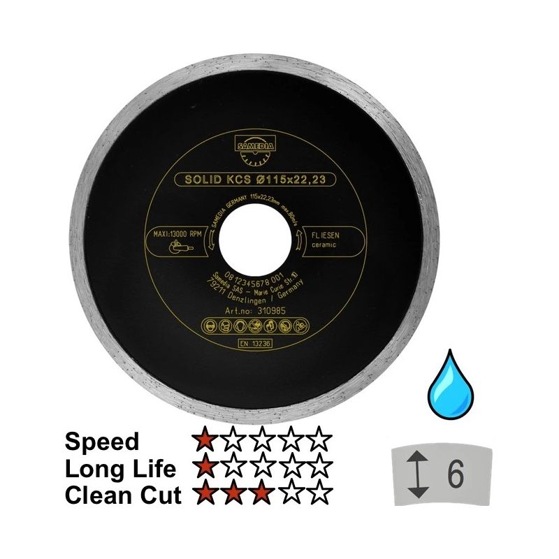 Teemantketas Samedia KCS 180x22x2,8