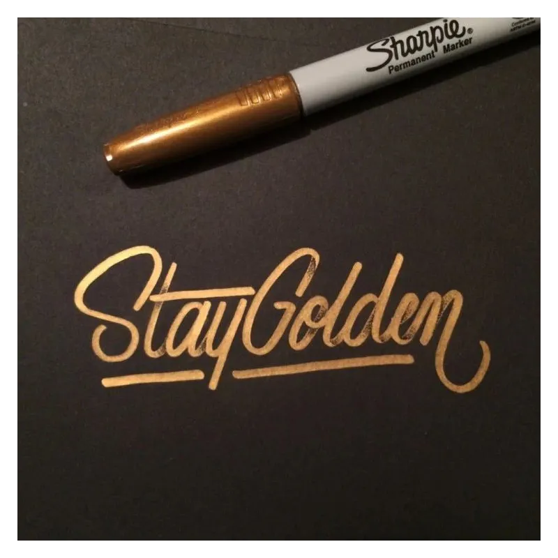 Marķieris Sharpie zelta blisters