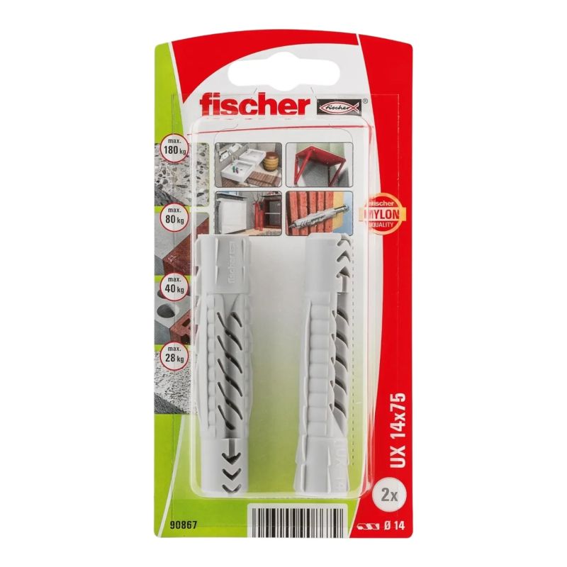 UX 14X75 blisterpakend