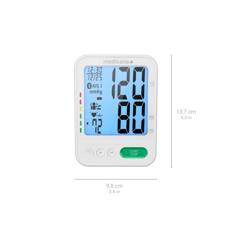 Medisana BU 584 Connect Upper Arm Blood Pressure Monitor white