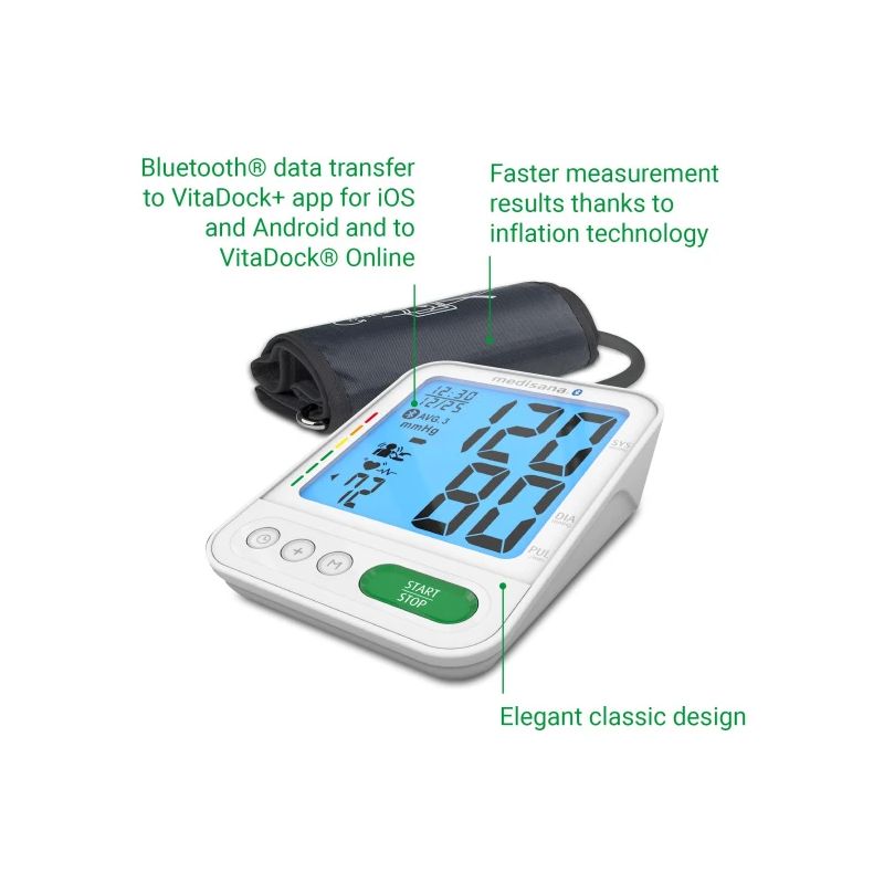 Medisana BU 584 Connect Upper Arm Blood Pressure Monitor white
