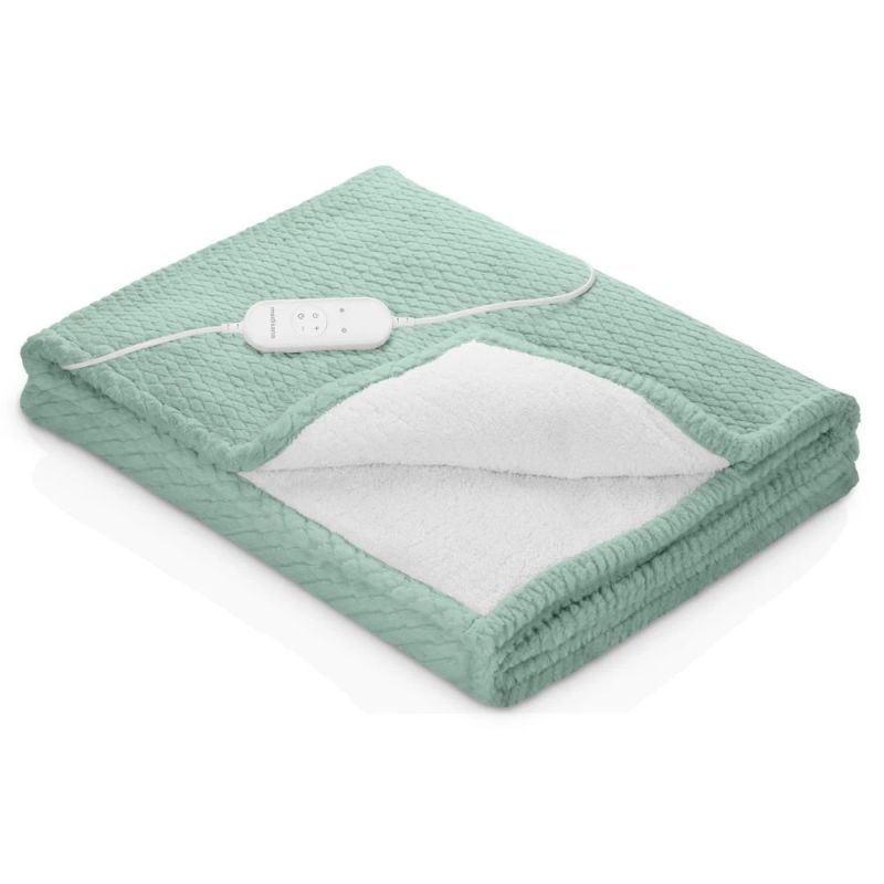 Medisana HB 417 Heated blanket sage green