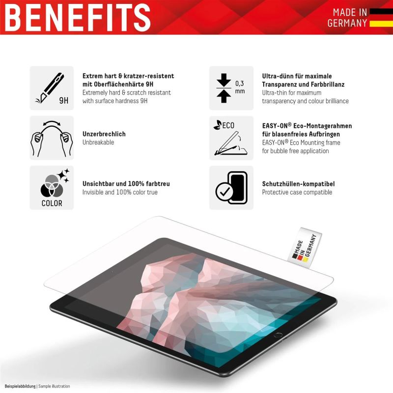 DISPLEX Tablet Glass iPad Pro11,1-2-3-4,-Air,4-5,