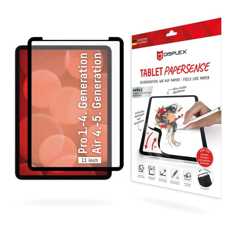 DISPLEX PaperSense iPad Pro11,1-2-3-4,-Air ,4-5,