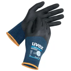 PU coated safety gloves UVEX Phynomic, size 10