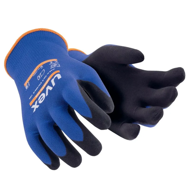 PU coated safety gloves UVEX Athletic lite, size 10