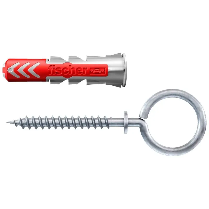 Dībeļi DUOPOWER ar O formas āķi 6x30, 4 gab.