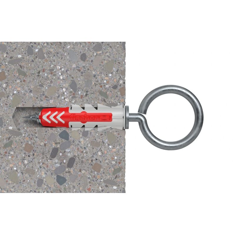 Dībeļi DUOPOWER ar O formas āķi 6x30, 4 gab.