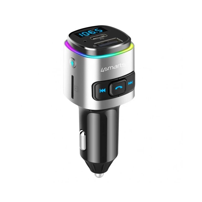 Bluetooth FM Transmitter Media&Assist 2 with Multimedia-In, Hands-free Function, Car Charger