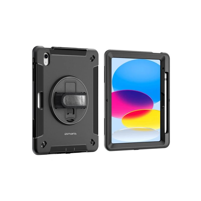 Rugged Case Grip for Apple iPad 11 ,A16, 2025, - iPad 10.9 ,10.Gen., black