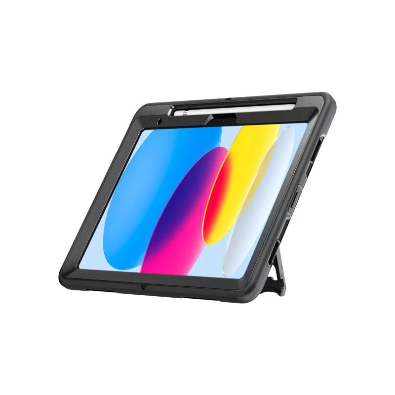 Rugged Case Grip for Apple iPad 11 ,A16, 2025, - iPad 10.9 ,10.Gen., black