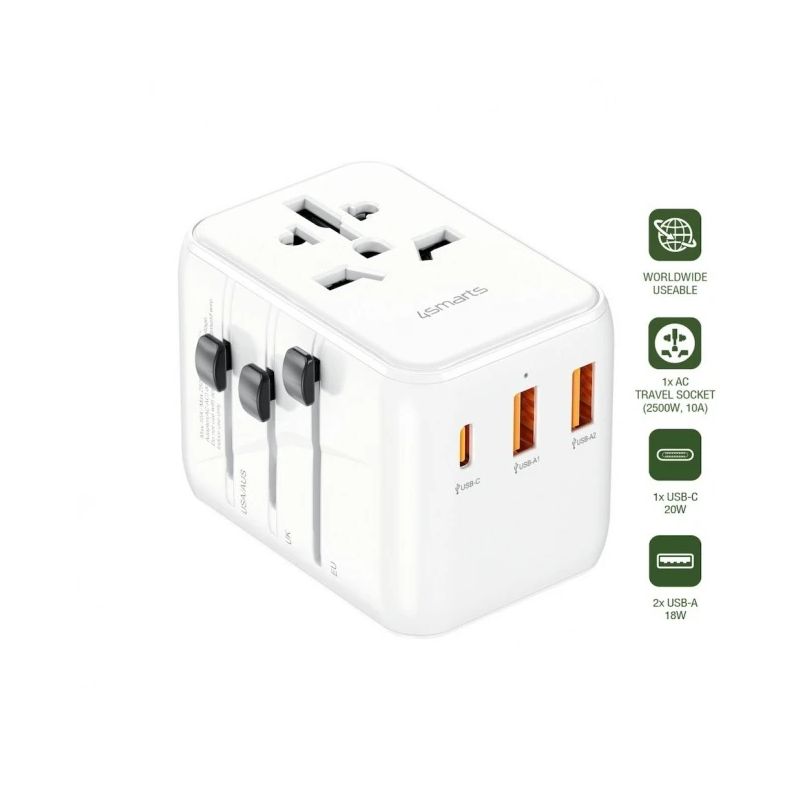 Nomad World Travel Adapter 20W