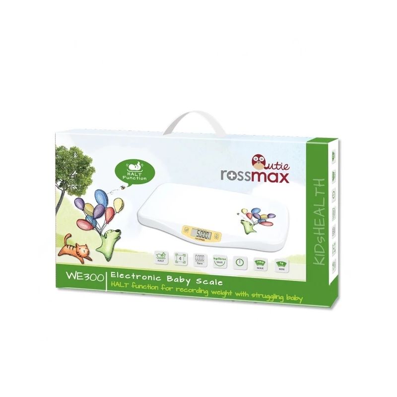 Rossmax WE300 Qutie Baby Scale with discretional hold function ,NEW,