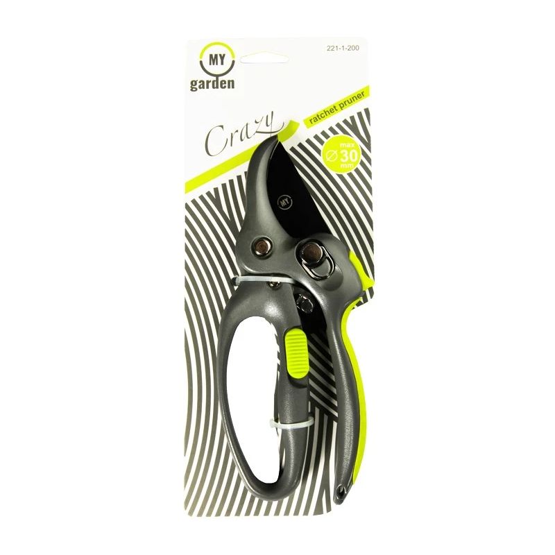 Power Saving ratchet pruner Crazy 200mm, max 30mm.