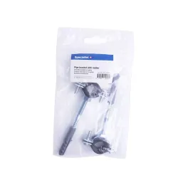 SPECIALIST+ pipe bracket with rubber, 26-30 mm, 3-4