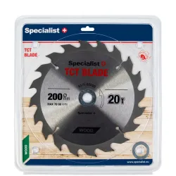 SPECIALIST+ TCT blade, 200x20Tx32-30-20-16 mm