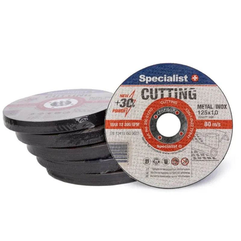 SPECIALIST+ metalo pj.diskas CUTTING, 125x1x22 mm