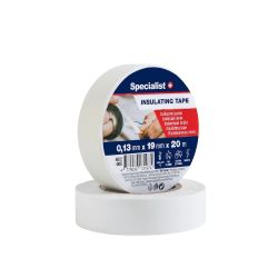 SPECIALIST+ isolatsiooniteip, 0,13 x 19 mm, valge, 20 m