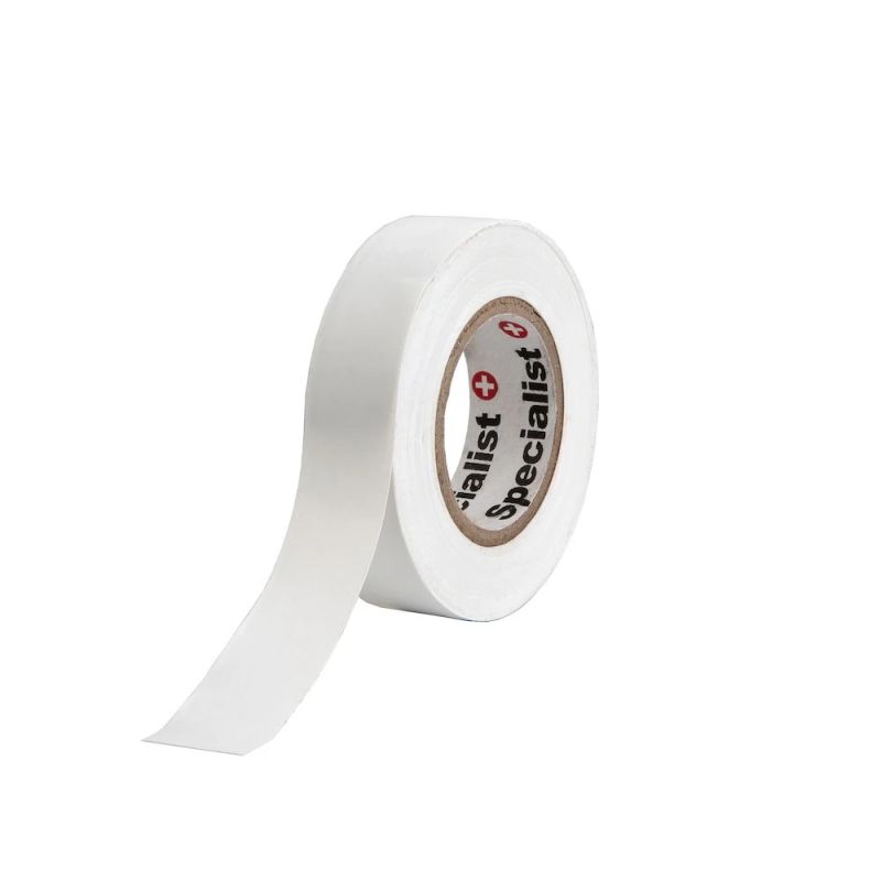 SPECIALIST+ izolācijas lenta, 0,13 x 19 mm, balta, 20 m
