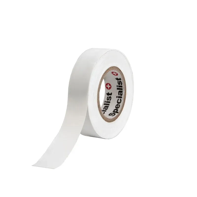 SPECIALIST+ izolācijas lenta, 0,13 x 19 mm, balta, 20 m