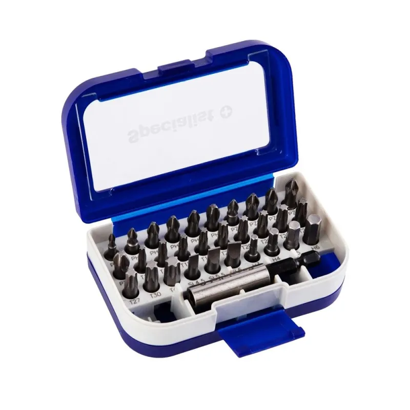 SPECIALIST+ skrūvgriežu uzgaļu komplekts, 31 gab.