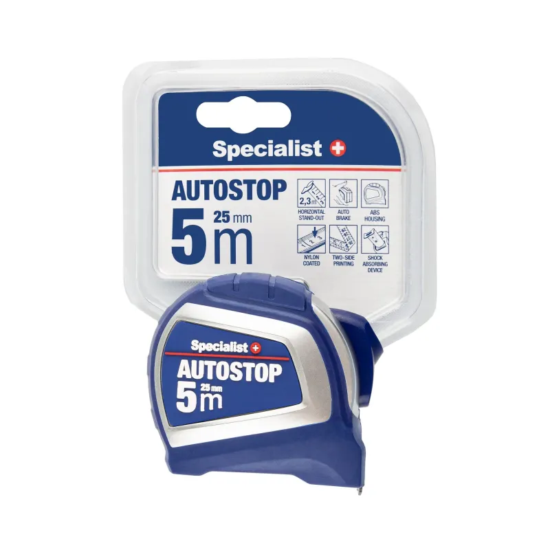 SPECIALIST+ measuring tape AUTOSTOP, 5 m x 25 mm